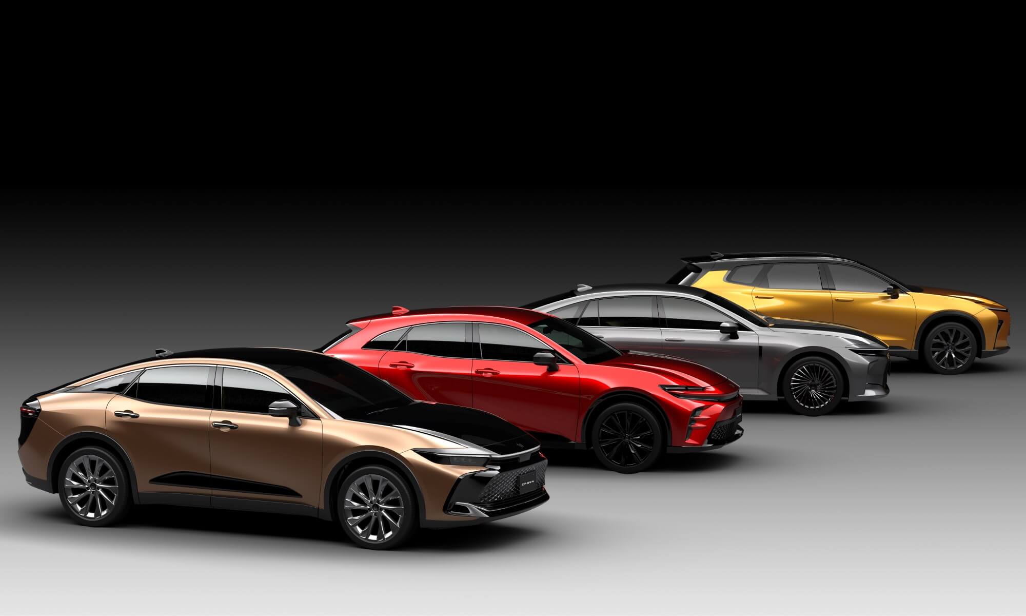Allnew Toyota Crown Models Debut [w/video] Double Apex
