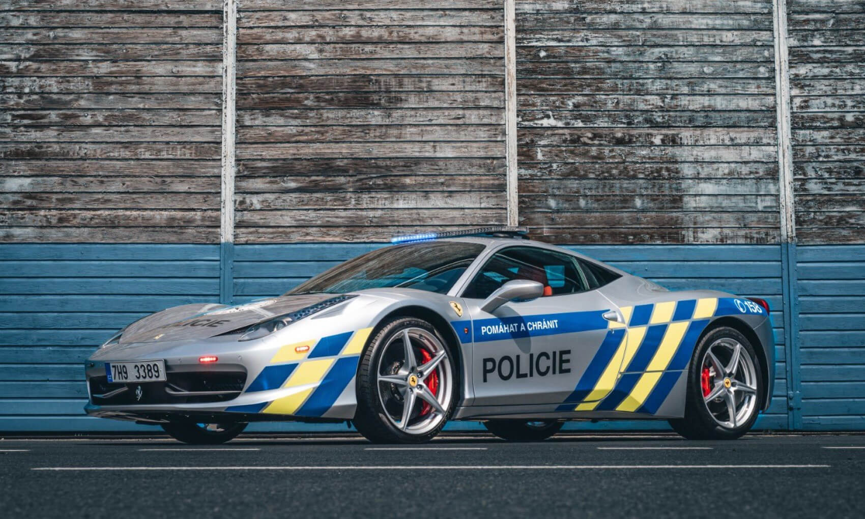 Czech Police Ferrari 458