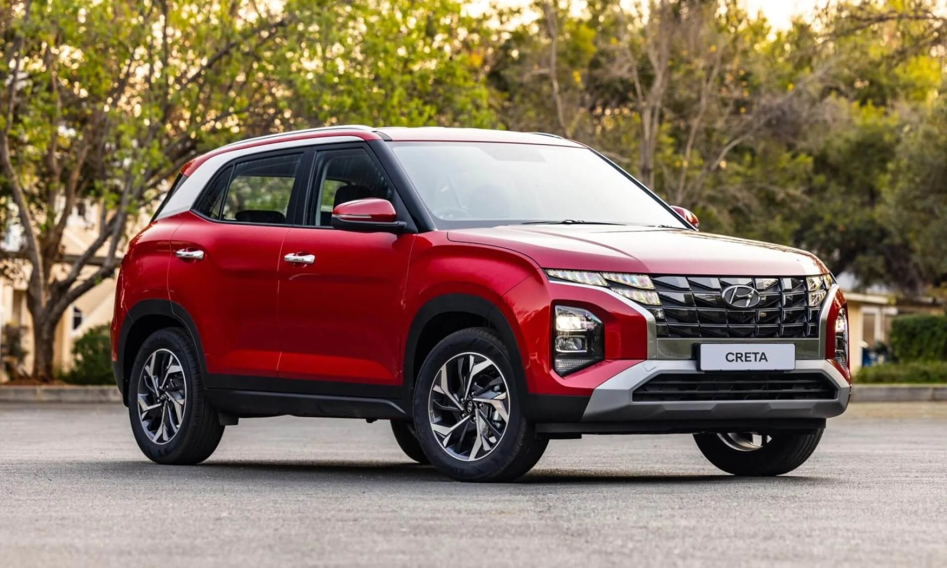 Facelifted Hyundai Creta