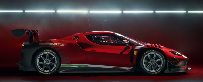 Ferrari 296 GT3 profile
