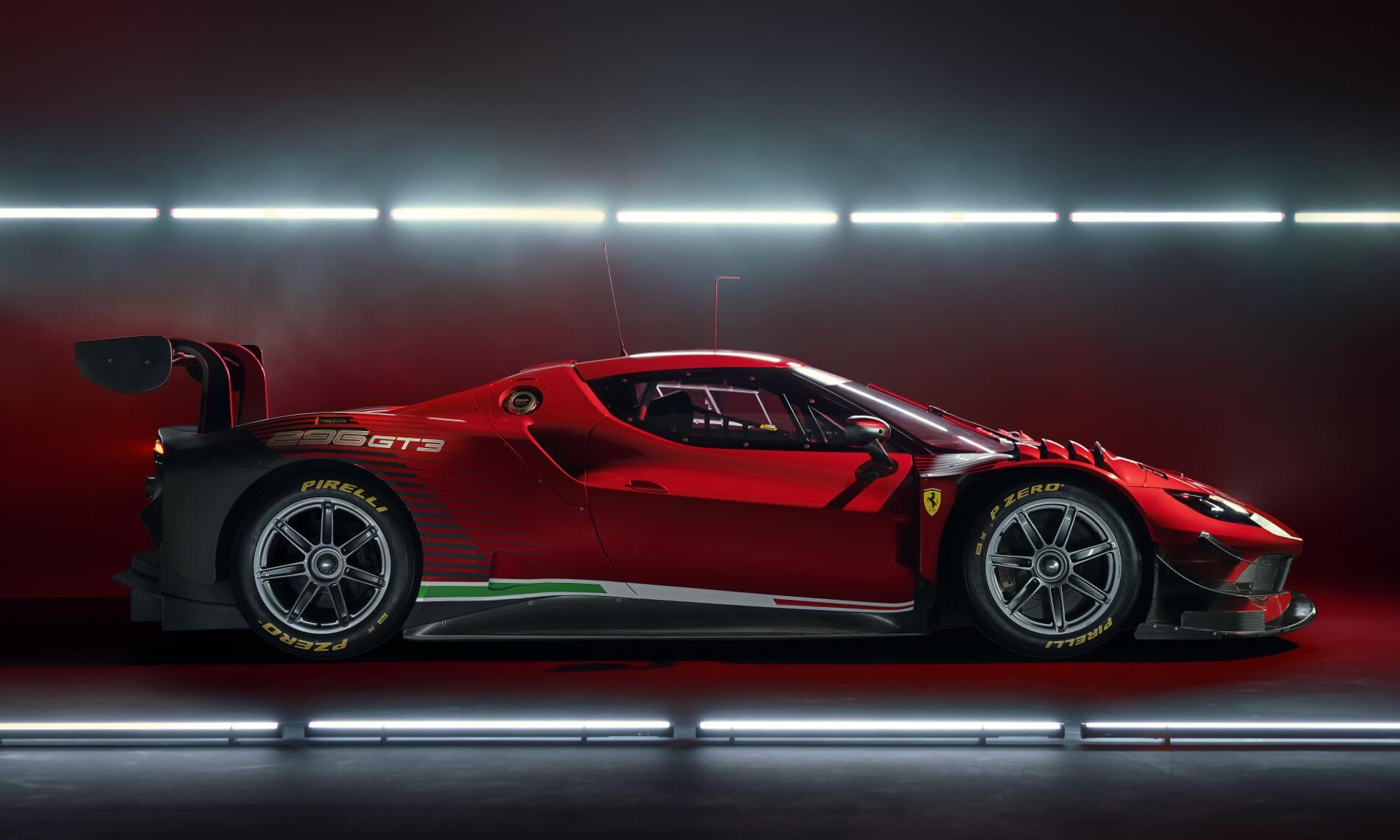 Ferrari 296 GT3 profile