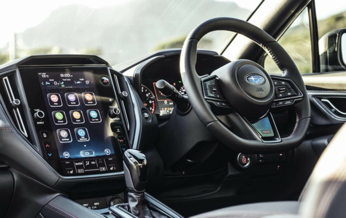 New Subaru WRX interior