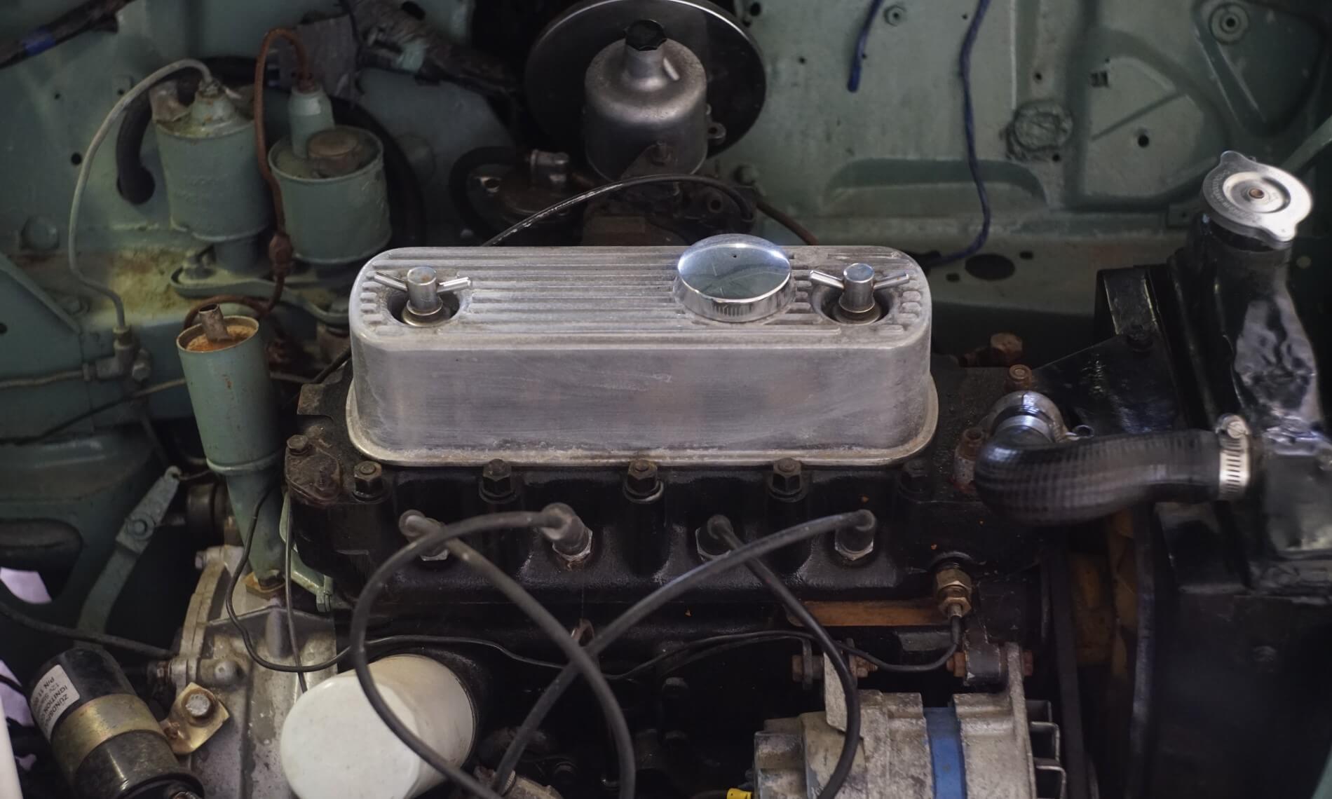 1976 Austin Mini engine