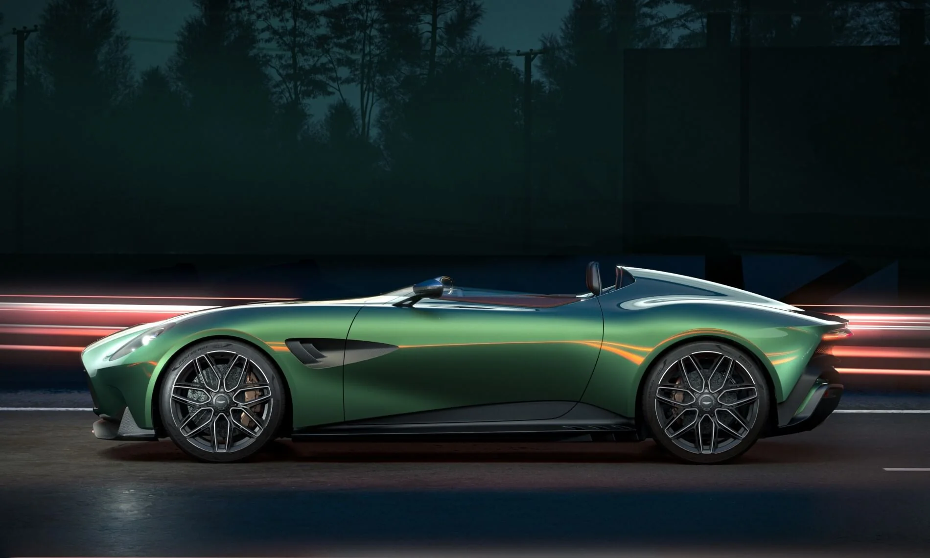 Aston Martin DBR22 profile
