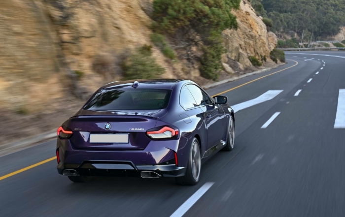 BMW M240i xDrive driven rear