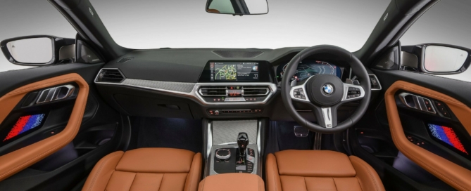 BMW M240i xDrive interior
