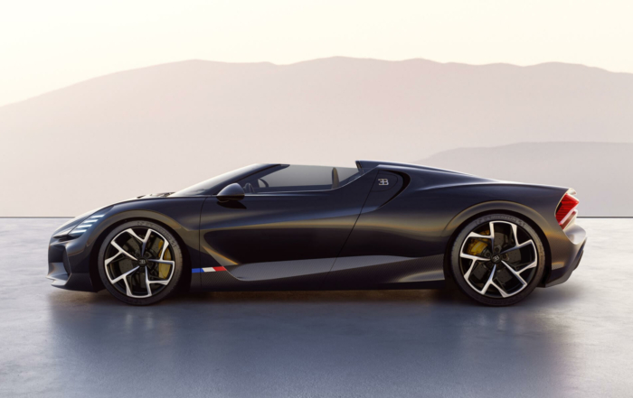 Bugatti W16 Mistral profile