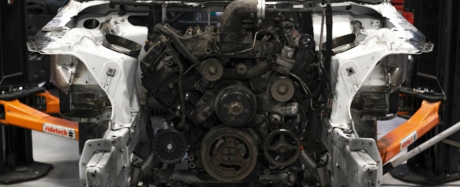 Diesel-Powered Nissan GT-R engine