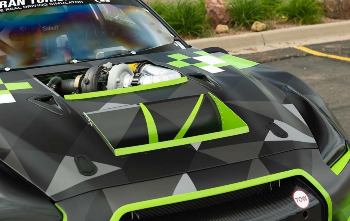 Diesel-Powered Nissan GT-R turbo set-up