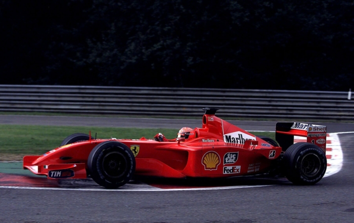 Michael Schumacher at Spa