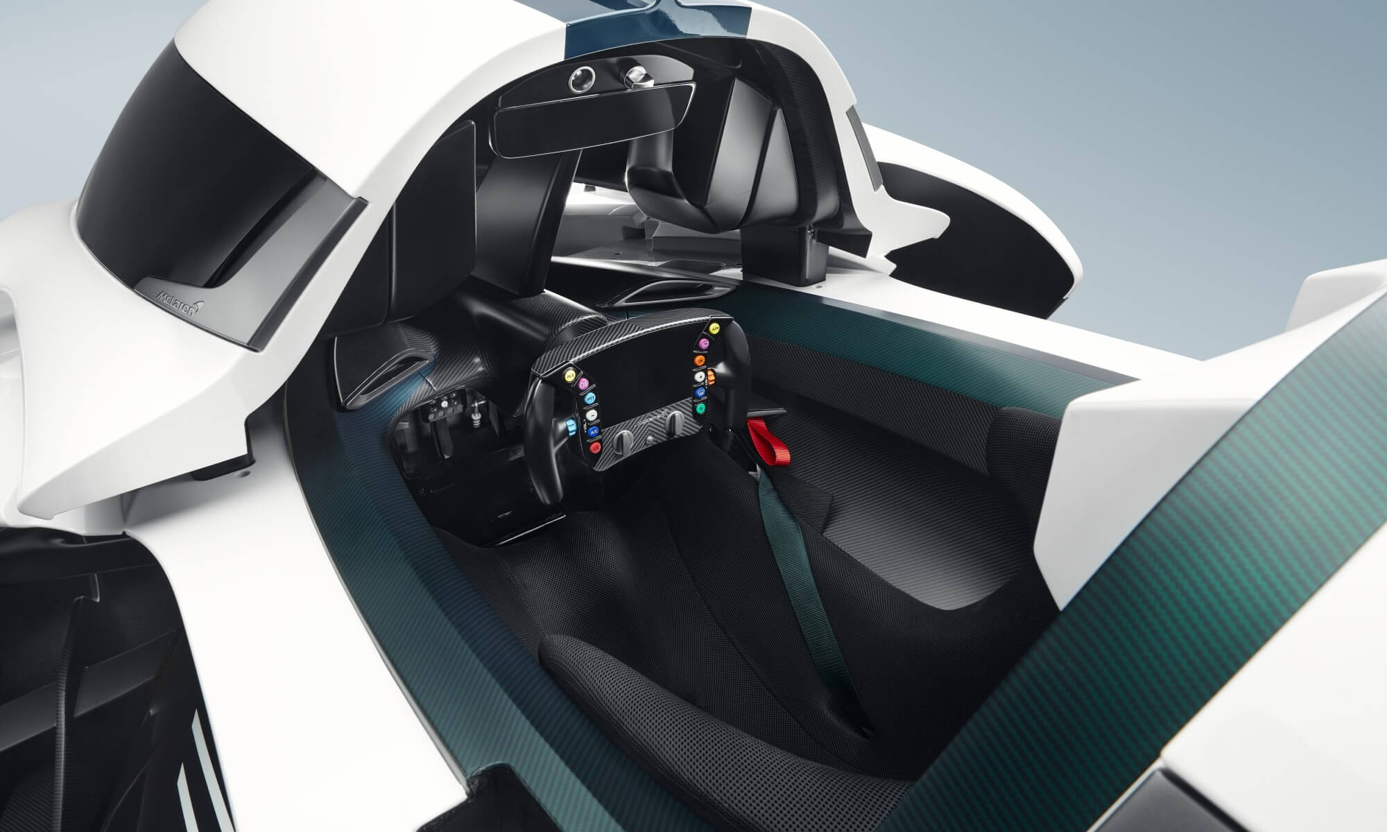 McLaren Solus GT cockpit