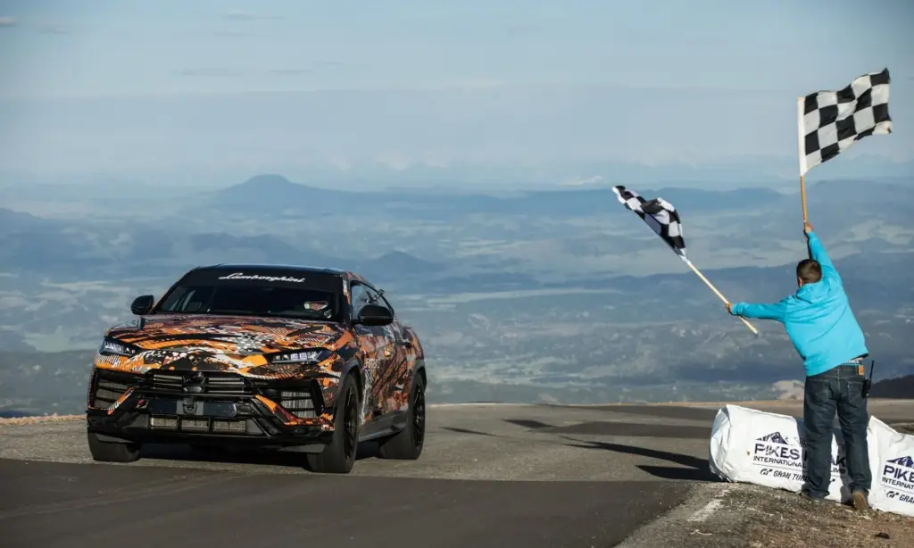 New Lamborghini Urus Smashes Pikes Peak Record