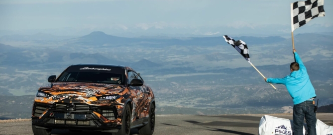 New Lamborghini Urus sets Pikes Peak record
