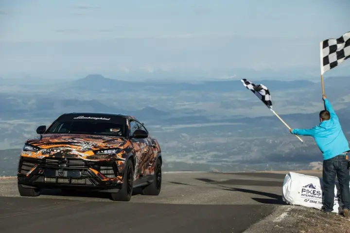New Lamborghini Urus Smashes Pikes Peak Record