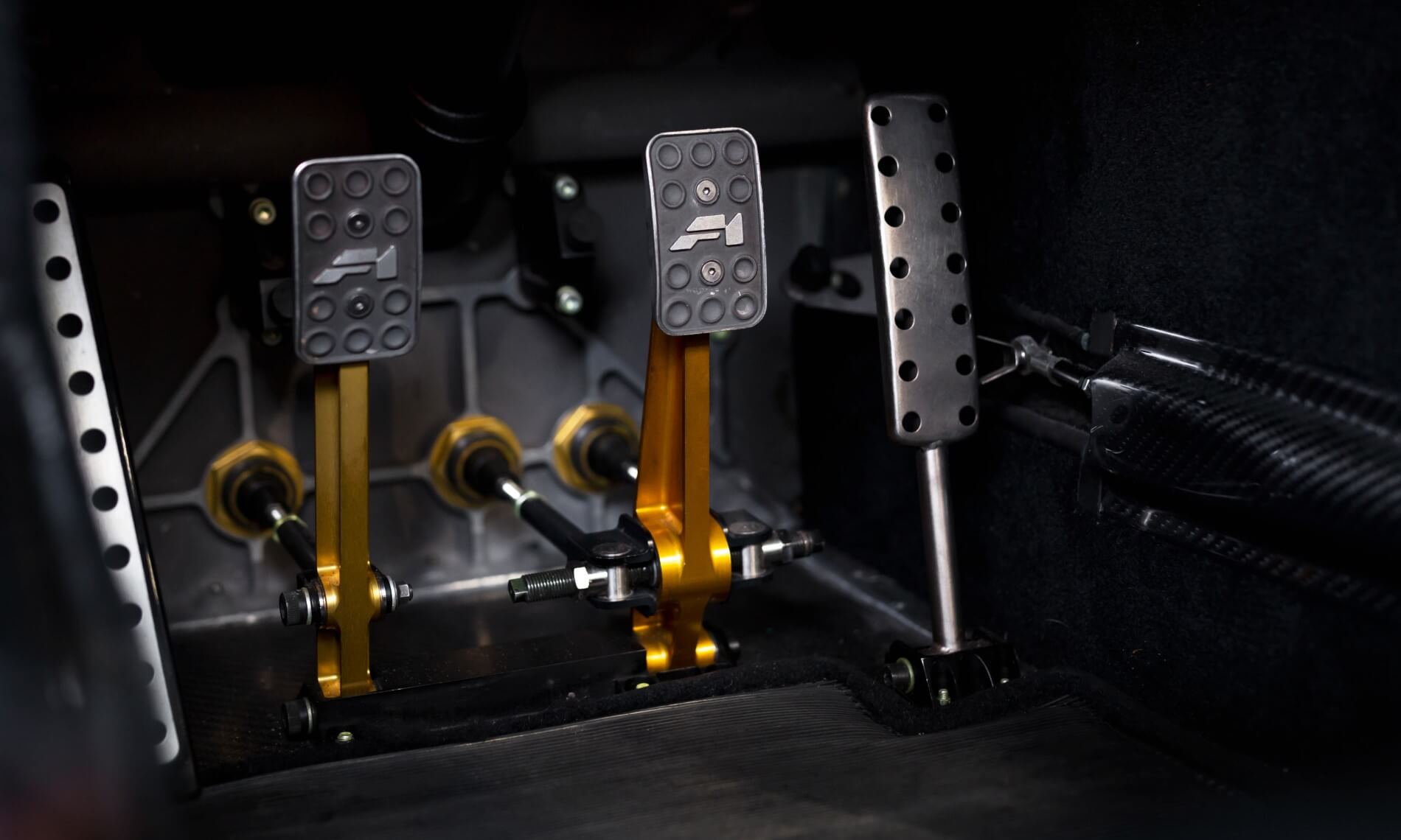 Rare McLaren F1 pedals