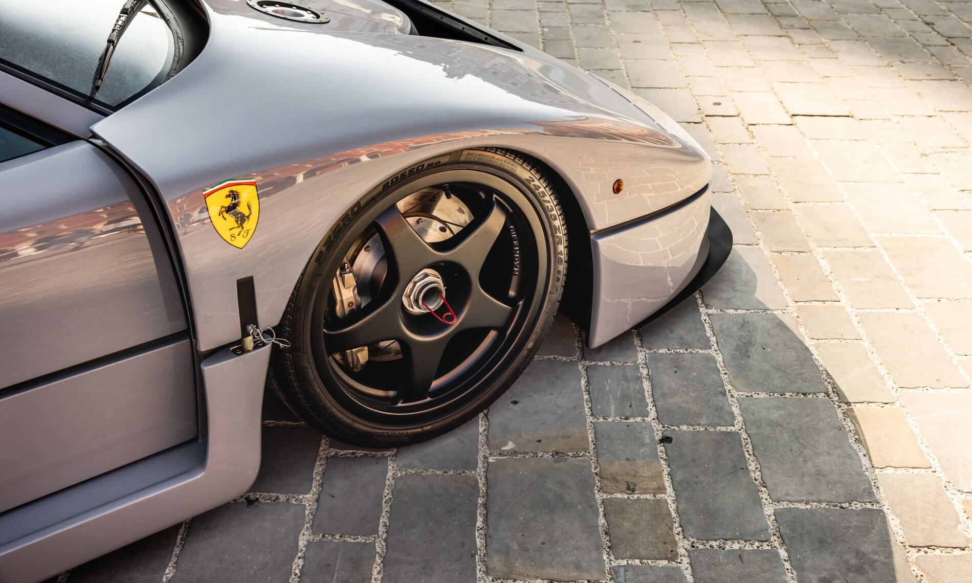 Road-Going Ferrari F40 Competizione wheel