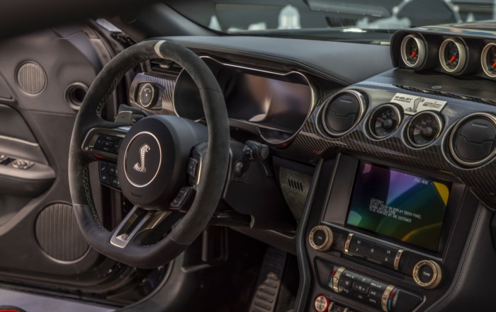 Shelby GT500 Code Red interior