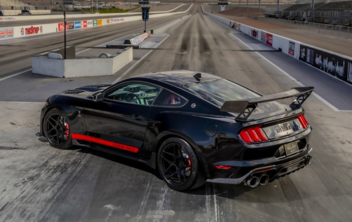 Shelby GT500 Code Red rear