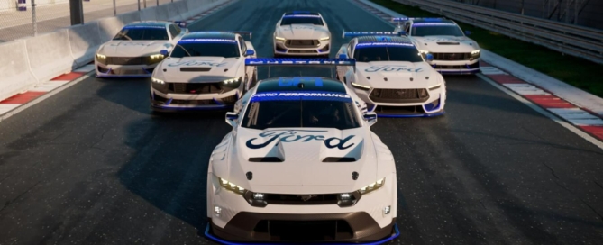 All-new Ford Mustang racecar range