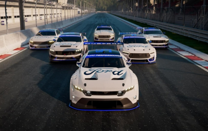 All-new Ford Mustang racecar range