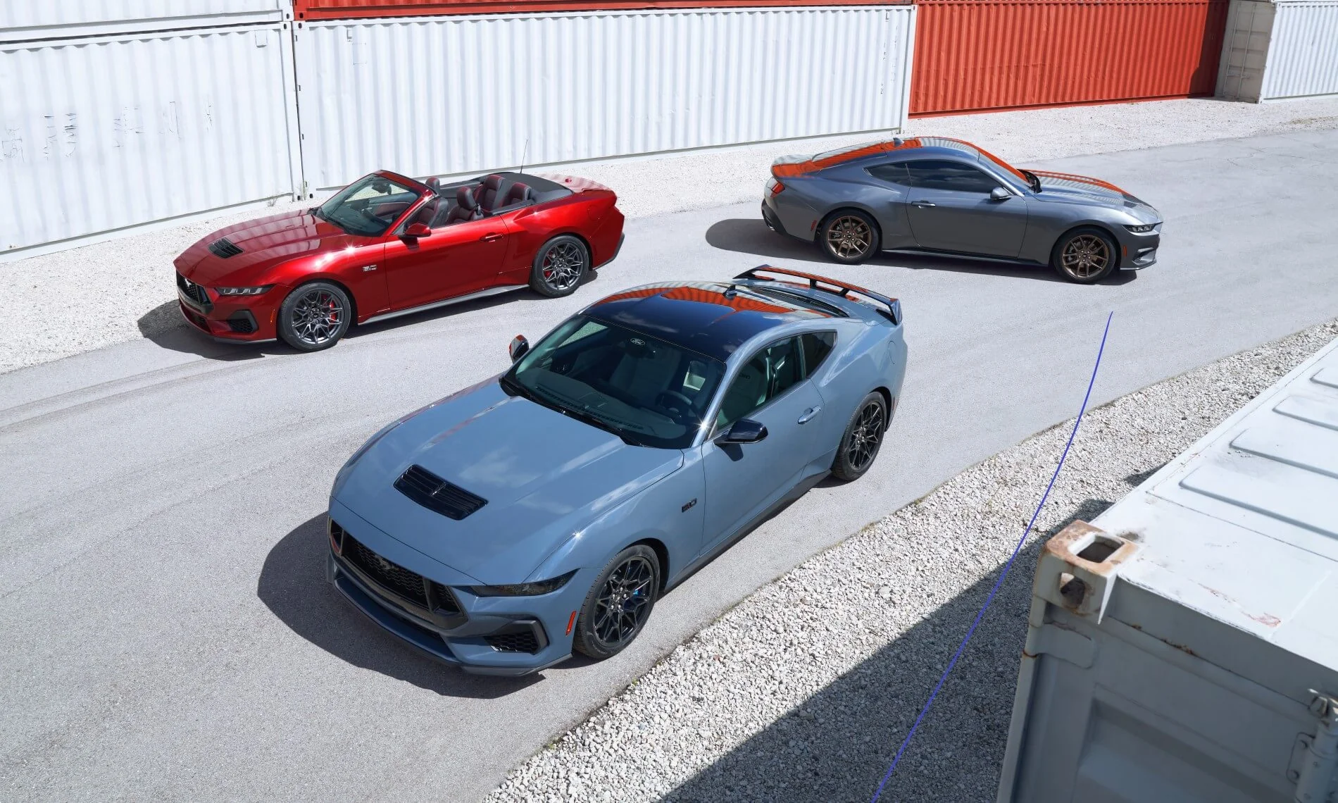 All-new Ford Mustang range 1