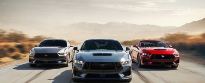 All-new Ford Mustang range