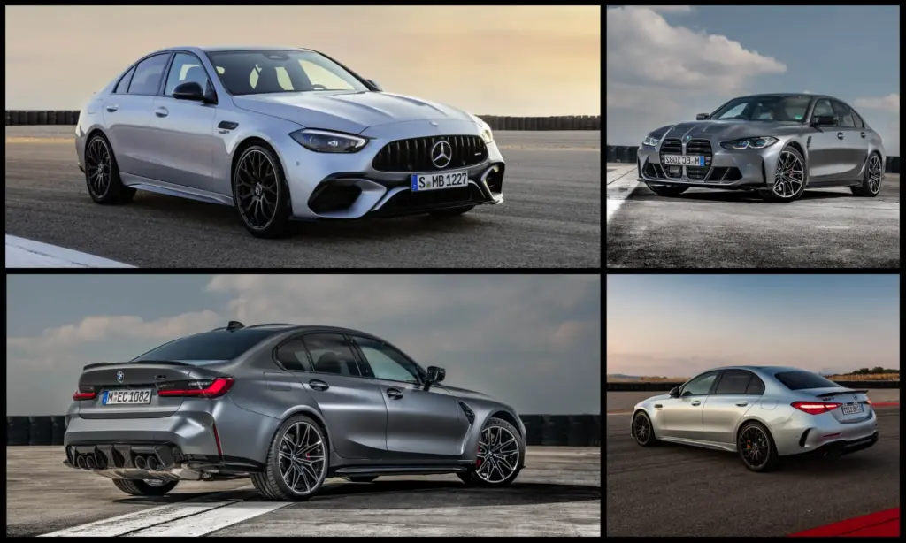 BMW M3 vs Merc-AMG C63S