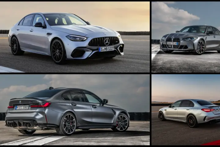 BMW M3 vs Merc-AMG C63S