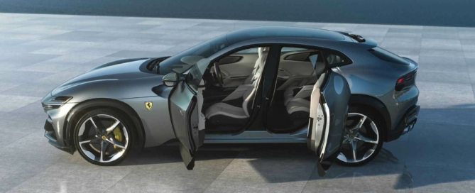 Ferrari Purosangue doors