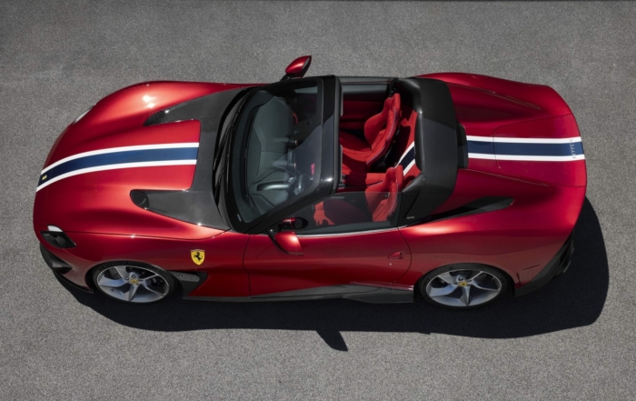 Ferrari SP51 overhead