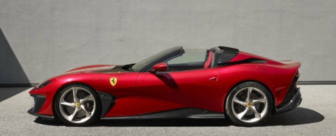 Ferrari SP51 profile