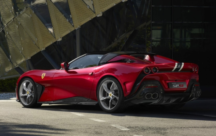 Ferrari SP51 rear