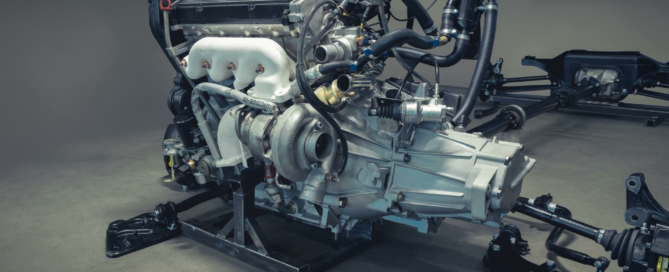 Maturo Stradale Lancia Delta Restomod engine