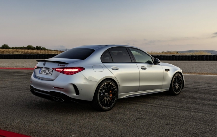 Mercedes-AMG C63S E Performance rear