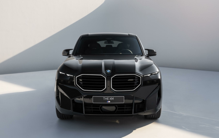 Production BMW XM SUV front