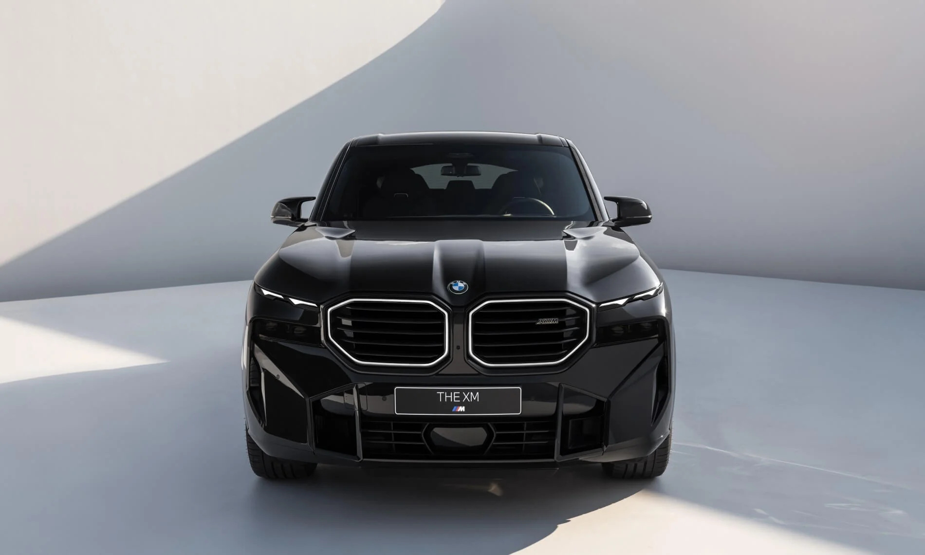 Production BMW XM SUV front