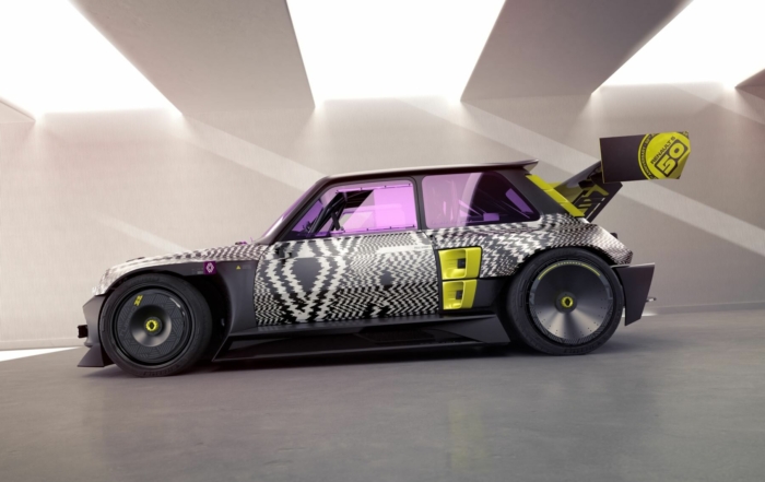 Renault R5 Turbo 3E profile