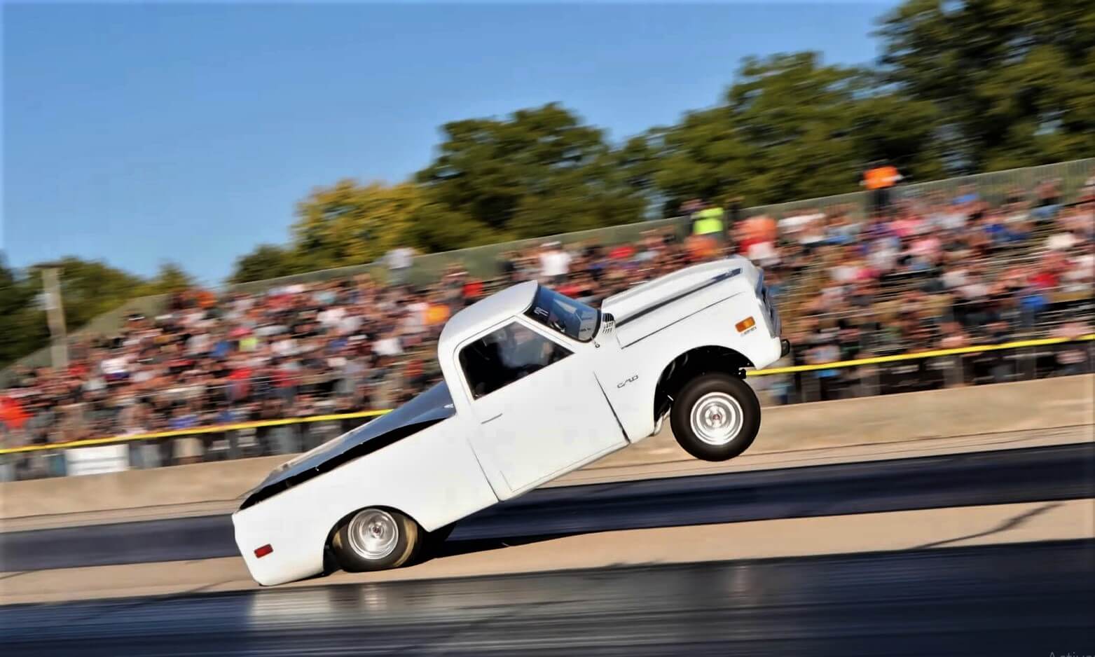 The Byron Dragway World Power Wheelstand Contest