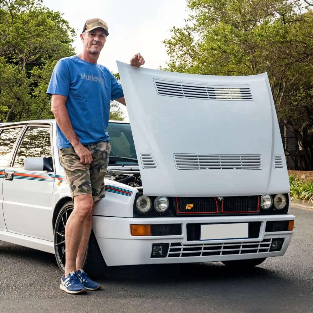 Dean Mollett and his 1991 Lancia Delta Integrale Evo 1