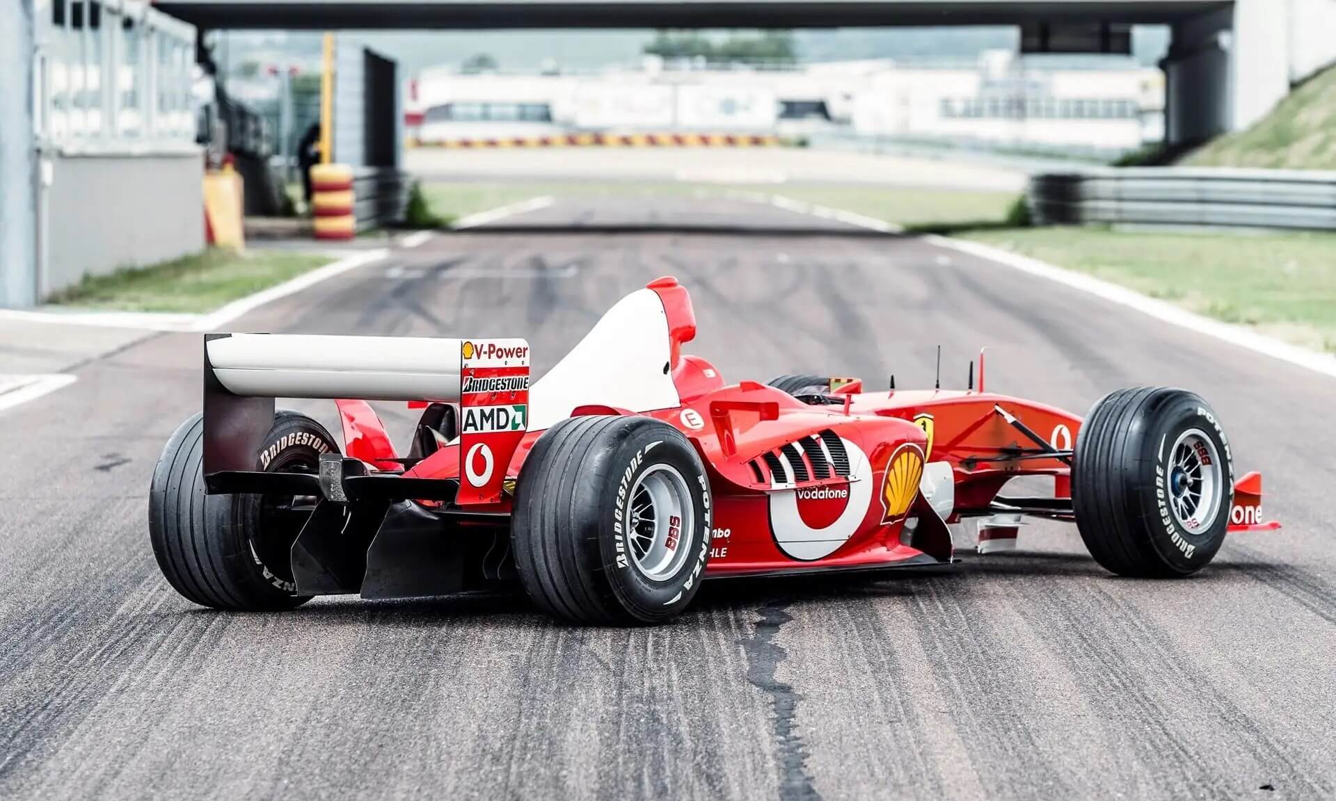 Michael Schumacher Ferrari F2003-GA rear (2)