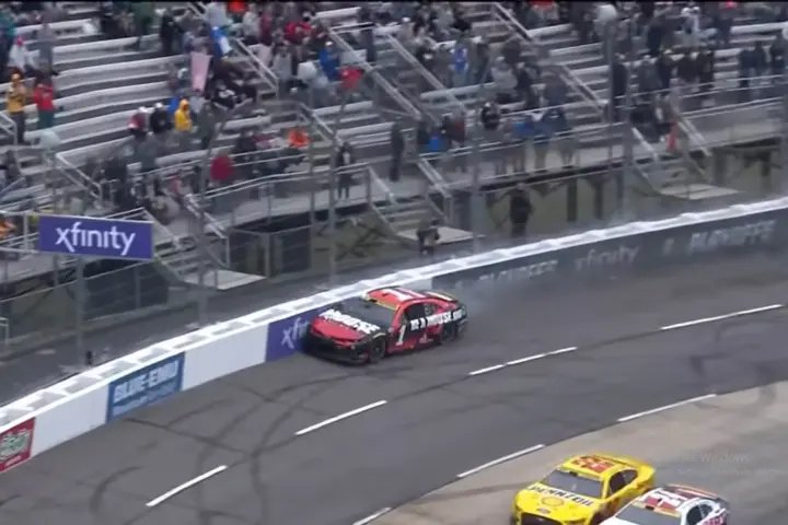 Outrageous Nascar Move [video]