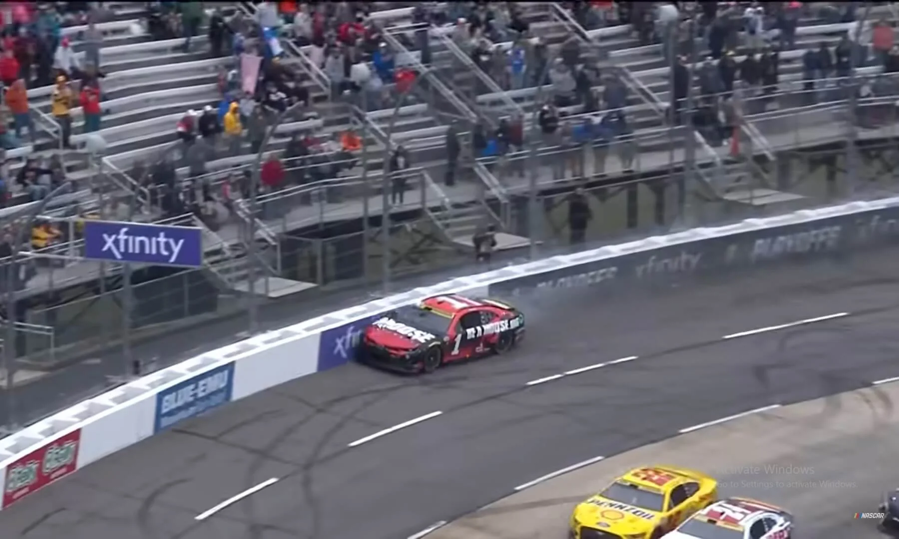 Outrageous Nascar Move