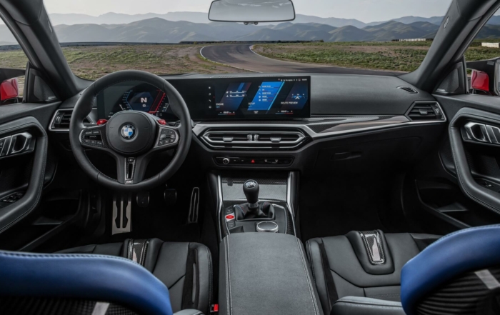 Second Generation BMW M2 interior