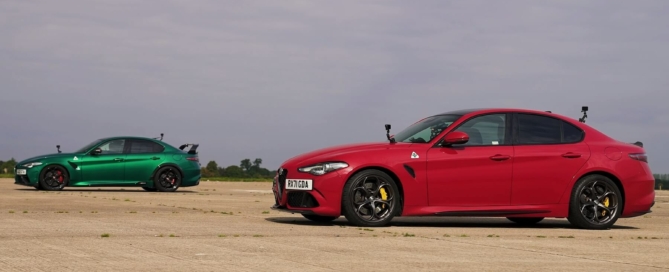 Alfa Romeo Giulia Drag Race