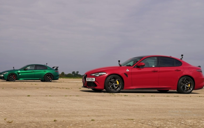 Alfa Romeo Giulia Drag Race
