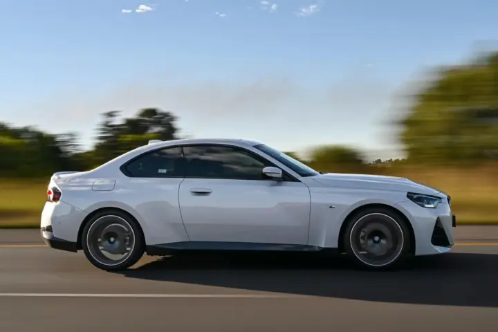 BMW 220i Coupe Driven 