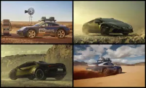 Lamborghini Huracan Sterrato vs 911 Dakar