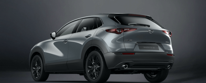 Mazda CX-30 Carbon Edition rear