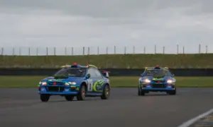 Slot-Car Subaru Showdown [video]