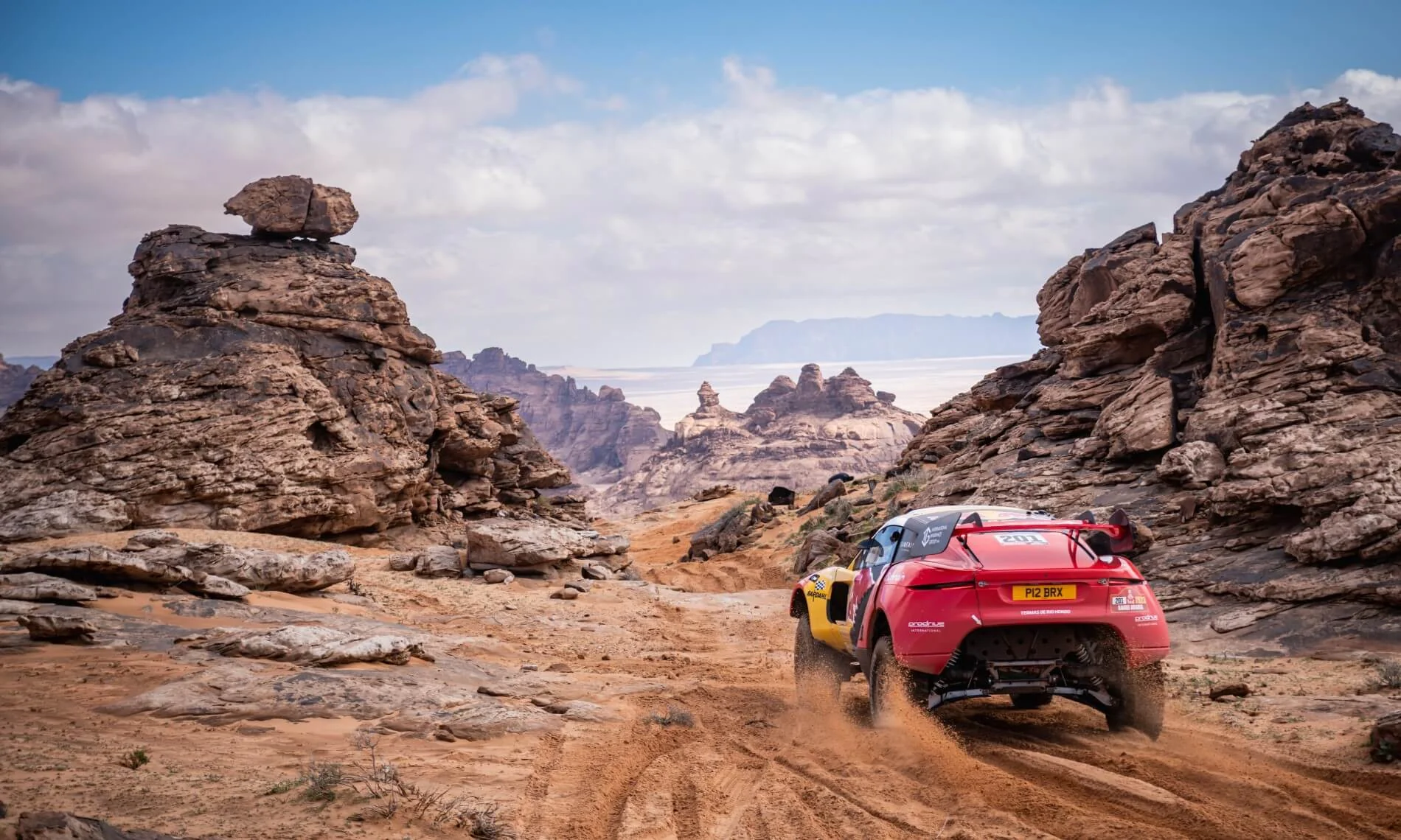 Loeb put in a final charge to take the victory on 2023 Dakar Stage 4